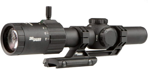 Sig Sauer Tango-MSR FFP 1-6X24mm Scope Illuminated MSR BDC-6 Reticle Black