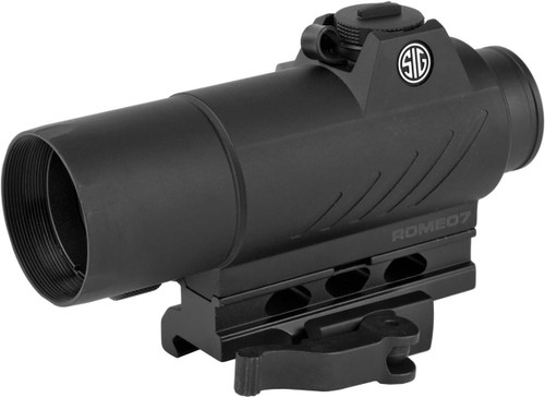 Sig Sauer Romeo 7 Full Size 2 MOA Red Dot Sight 1x30MM M1913 Dual Mount BLK