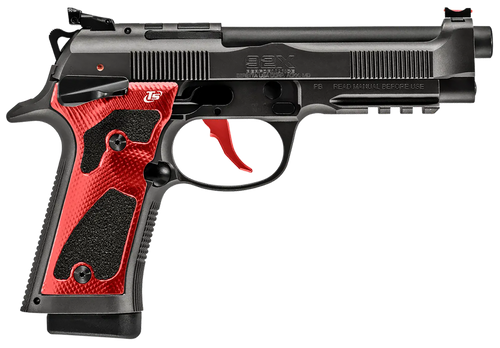 Beretta J92XPCORD18 92X PCO Scorched Earth Red/Black Grip 9mm 4.9" BBL 18+1