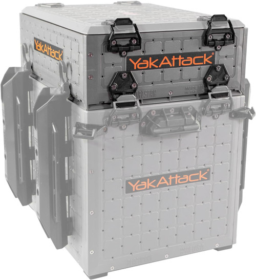 YakAttack ShortStak Upgrade Kit BlackPak Pro 13" x 16" Battleship Grey