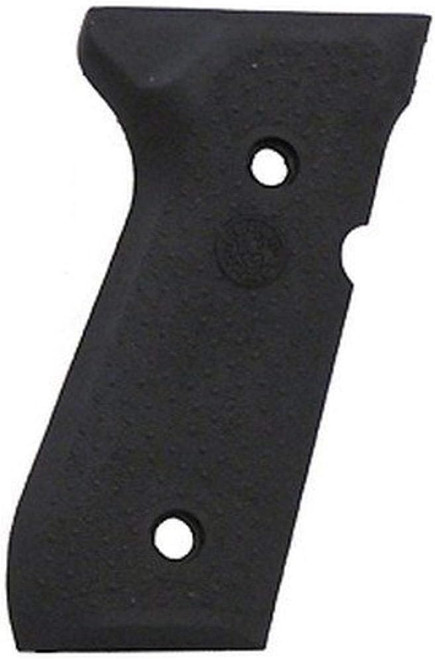 Hogue Beretta 92/96 Series & M9 Full Size Rubber Grip Panels Black -92010H