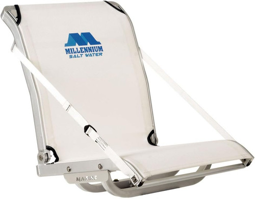 Millennium Marine Pro-M 100 White Seat Aluminum Construction 400Lb Capacity