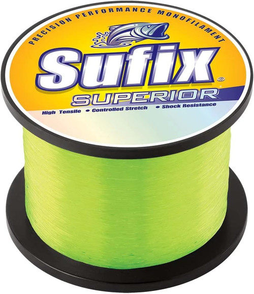 Sufix Superior Monofilament Fishing Line 1lb Spool, 30lb, 1795 Yards