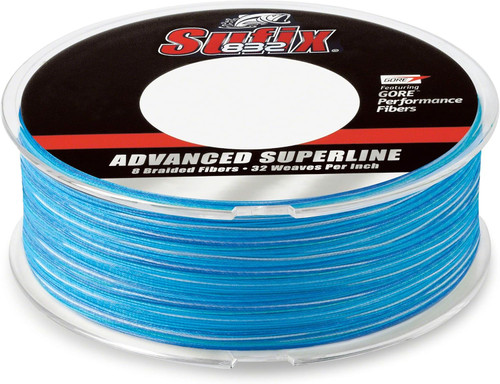 Sufix 832 Advanced Superline 50 Lb, 600 Yards, Coastal Camo - 660-250CC