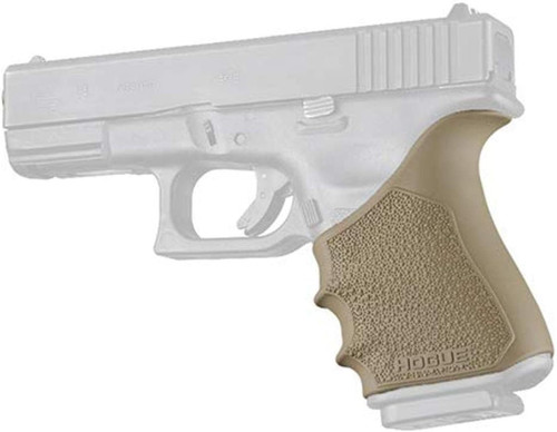Hogue HandAll Beavertail Grip Sleeve for Glock 19 Gen 3-4 - Flat Dark Earth