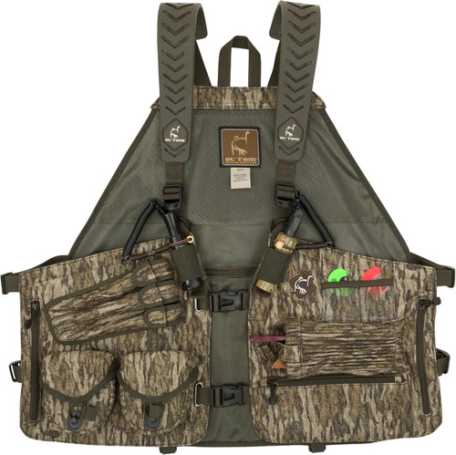 Drake Waterfowl Time & Motion Gunslinger Vest w/ Detachable Seat Bottomland
