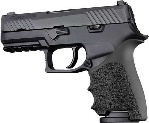Hogue HandAll Beavertail Grip Sleeve Sig Sauer P320 Compact Black