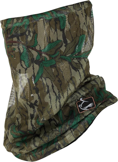 Drake Waterfowl Performance Mesh Half Mask w/ Bungee Cord OSFM Greenleaf