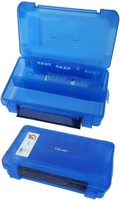 Gamakatsu G-Box Deep Utility Case 3700D 14x9x3.2 Inches - Blue - G3700D