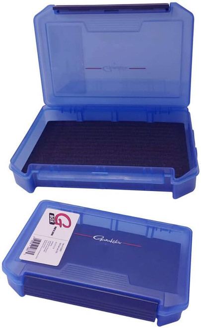 Gamakatsu G-Box 3200 Slit Foam Case Blue 8.1x 5.7x1.6" - G3200SF
