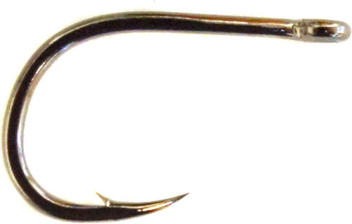 Gamakatsu C14S Glo Bug 2X Strong Fly Hook Black Size 12 25Pk - 79404-25