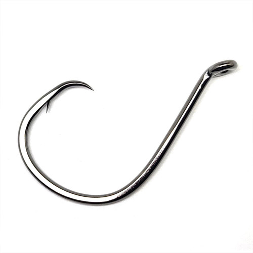 Gamakatsu Octopus Circle Inline Point Hooks 25 Pack 4/0 Black 221414-25