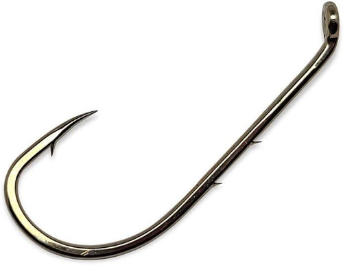 Gamakatsu Baitholder Hook Saltwater Size 1 NS Black Pack Of 25 05410-25