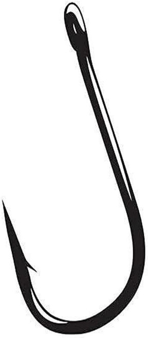 Gamakatsu Siwash Open Eye Size 3/0 Nickel Finish Pack Of 25 10013-25
