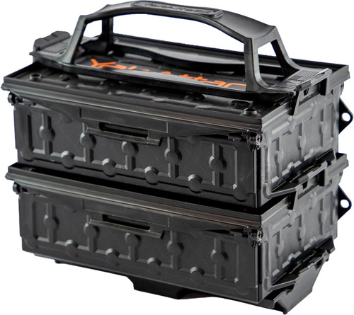 YakAttack Fully Loaded TracPak Combo Kit Includes 2 Storage Boxes Blk USED