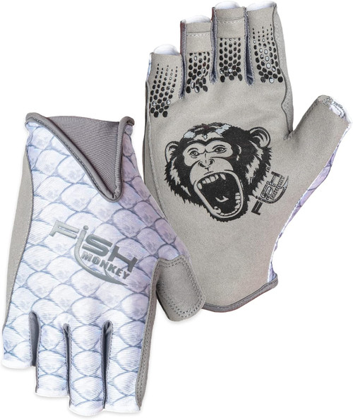 Fish Monkey Pro 365 Fingerless Fishing Guide Glove Tarpon Large FM21-TARP-L