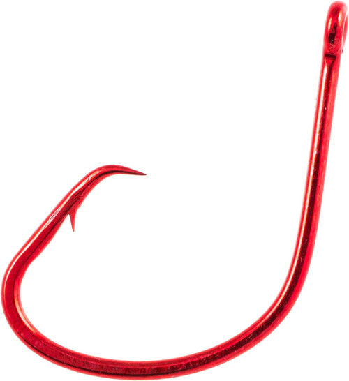 Owner Hooks Mutu Light Circle Hook Red Size 2/0 6 Pack 5114-123