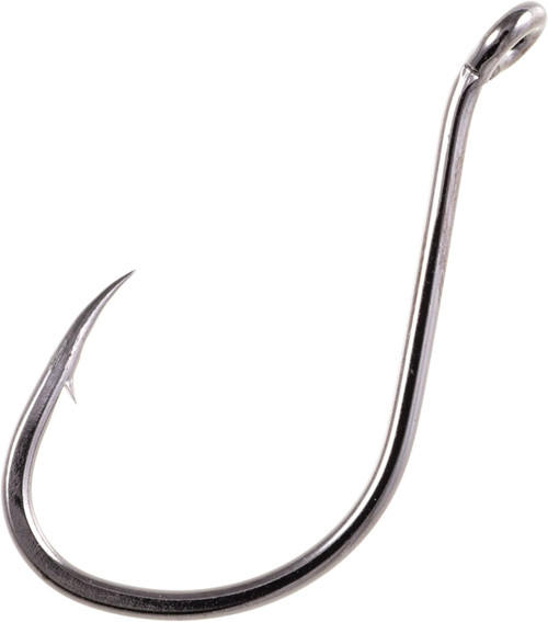 Owner Hooks SSW w/ Super Needle Pt Hook Size 1/0 46Pk Black Chrome 5315-101