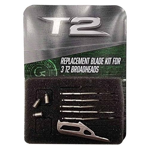 G5 Outdoors T2 Broadhead 100/125 Grain Replacement Blades Kit – 742