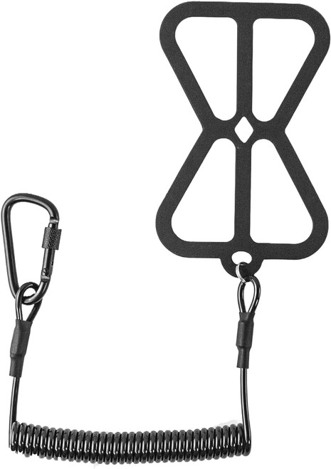 YakAttack Universal Smartphone Harness W/ Tether Flexible Silicone Grip BLK