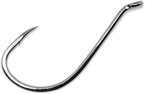 Gamakatsu Octopus Size 1/0 Nickel Finish Pack Of 25 02011-25