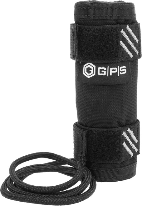 GPS 5" Suppressor Cover 22LR Nylon/Tether Line/Heat Resistant Lining Black
