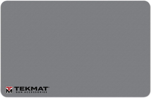 TekMat Logo 17"x11" Grey Gun Cleaning Mat - TEK-R17-TMLOGO-GY