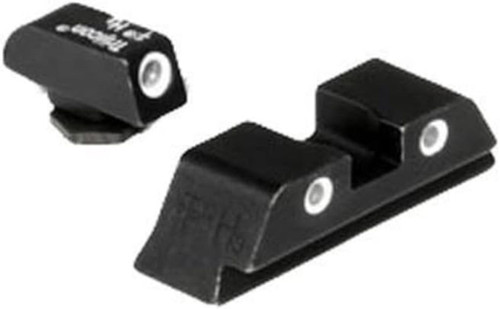 Trijicon Bright & Tough Night Sight Wht Front/Rear Grn Lamps Glock 42/43