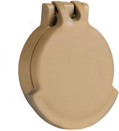 Nightforce Spring-Loaded Flip-Up Rotational Lens Cap ATACR 8X Dark Earth