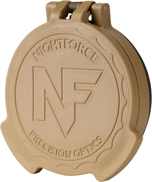 Nightforce Spring-Loaded Flip-Up Rotational Lens Cap For 50mm Dark Earth