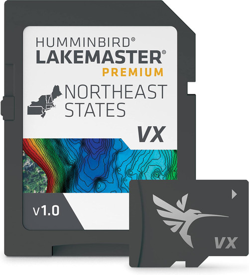 Humminbird LakeMaster Premium Northeast V1 One Boat Network VX Technology