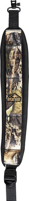 Butler Creek Comfort Stretch Rifle Sling Swivels MO Break Up Country USED