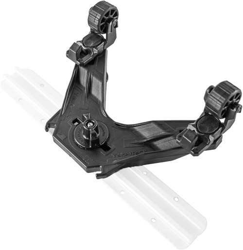 YakAttack LeaderBoard DoubleHeader Track Mount Offset Holder Black