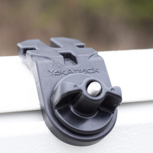 YakAttack Turnkey Track Adapter – 60° Mount Mount Rod, Cup Holders Black