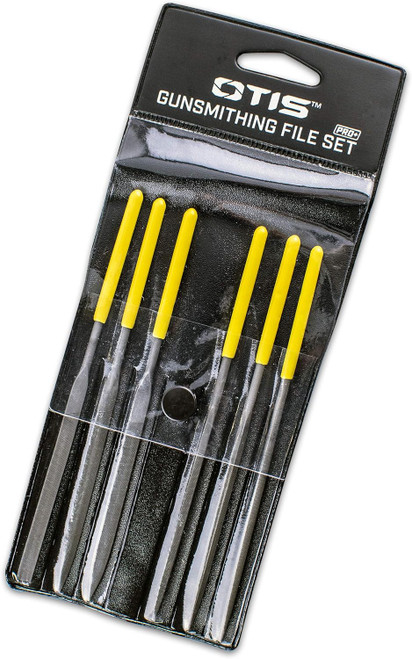 Otis Technology 6 Piece Pro Gunsmithing File Set Black/Yellow FG-934