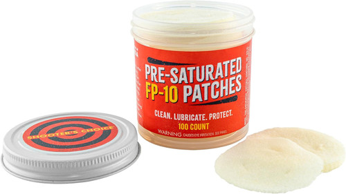 Shooter's Choice Lubricant Elite Presaturated CLP Patches 100ct