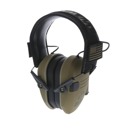 Walker's Razor Patriot Series Slim Electronic Ear Muffs Olive Drab Green