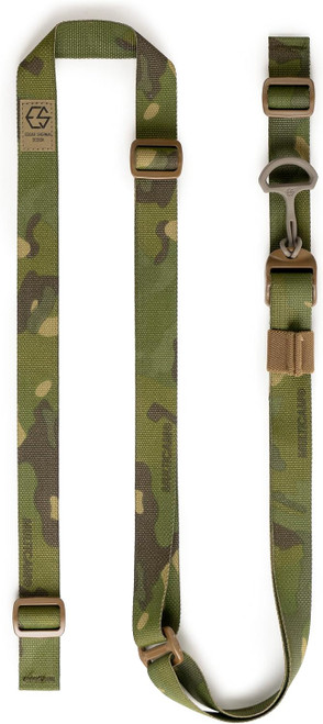 Edgar Sherman Rifle Sling Two-Point Mil-Spec Quick Adjust Multicam Tropic