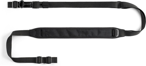 Edgar Sherman Padded Rifle Sling Two-Point Mil-Spec Quick Adjust Black