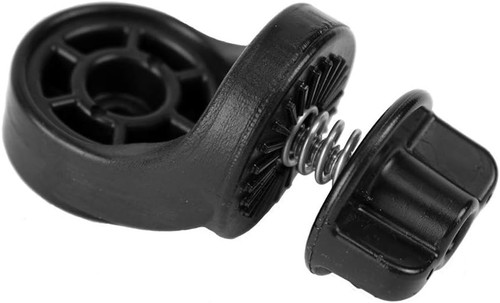 YakAttack LockNLoad 90 Degree Adapter Adjustable Mount for Rod Holders Blk