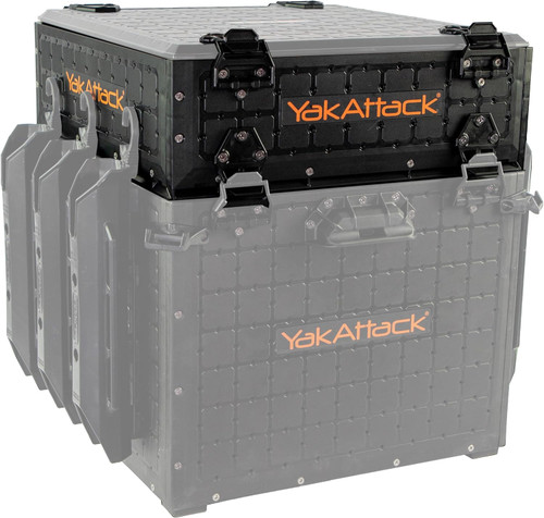 YakAttack ShortStak Upgrade Kit BlackPak Pro 16" x 16" Black