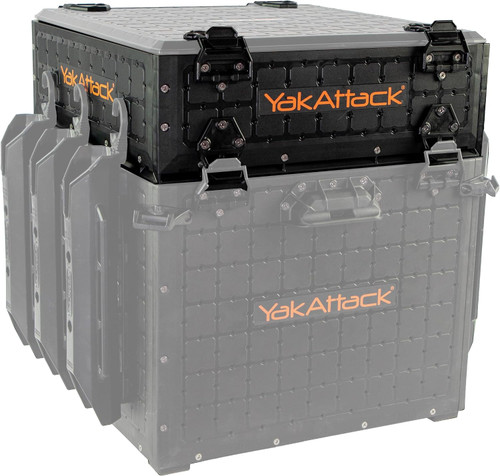 YakAttack ShortStak Upgrade Kit BlackPak Pro 16" x 16" Black