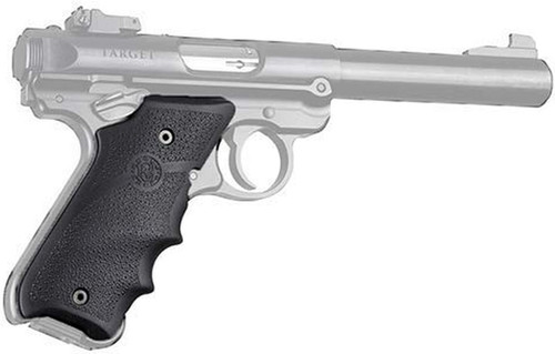 Hogue OverMolded Rubber Grip Ruger MK IV MKIV W/ Finger Grooves Black 79000