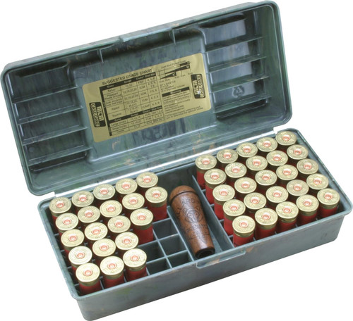 MTM Shotshell Handled Case 50 Round 12 Gauge up to 3" Wild Camo USA Made