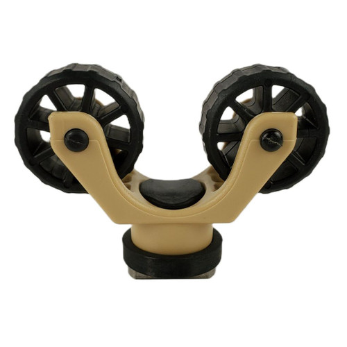 YakAttack Parknpole RotoGrip Paddle Holder - Track Mount - Desert Sand