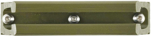 YakAttack 4" GearTrac Light/Medium Duty Polymer Mount Track Olive Green