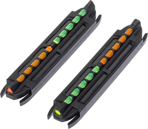 HIVIZ Shotgun Sight Systems Magnetic Combo 330" to 375" Green & Orange