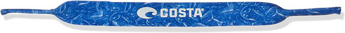 Costa Del Mar Sunglasses Megaprene Retainer, Vintage Fish Blue - MP 01