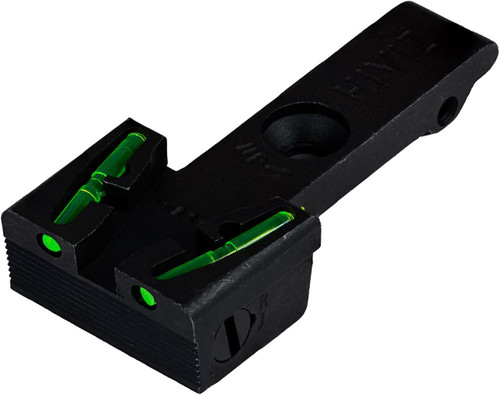 HIVIZ Ruger Revolver Fiber Optic Replacement Rear Sight Black