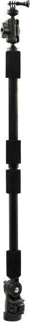 YakAttack PanFish Pro Camera Mount 33" Floating Pole w/ LockNLoad Base